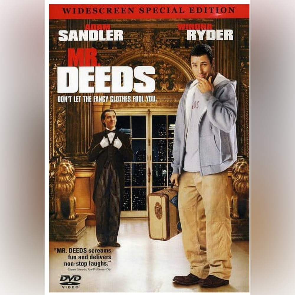 Mr. DEEDS 2002 Film, Movie [Wide Screen, DVD] New Sealed